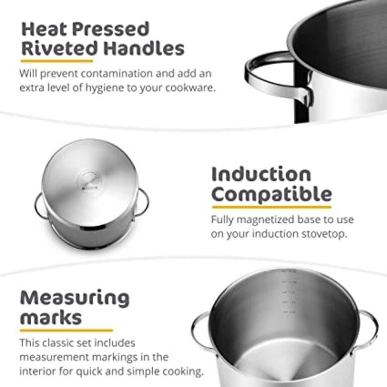 GOURMEX 20L STEEL POT
