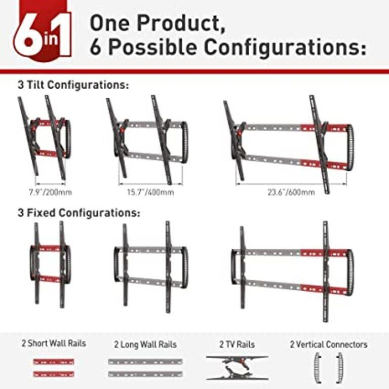 Barkan TV Wall Mount Tilt