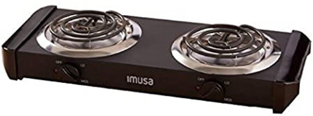 IMUSA ELECTRIC DOUBLE BURNER