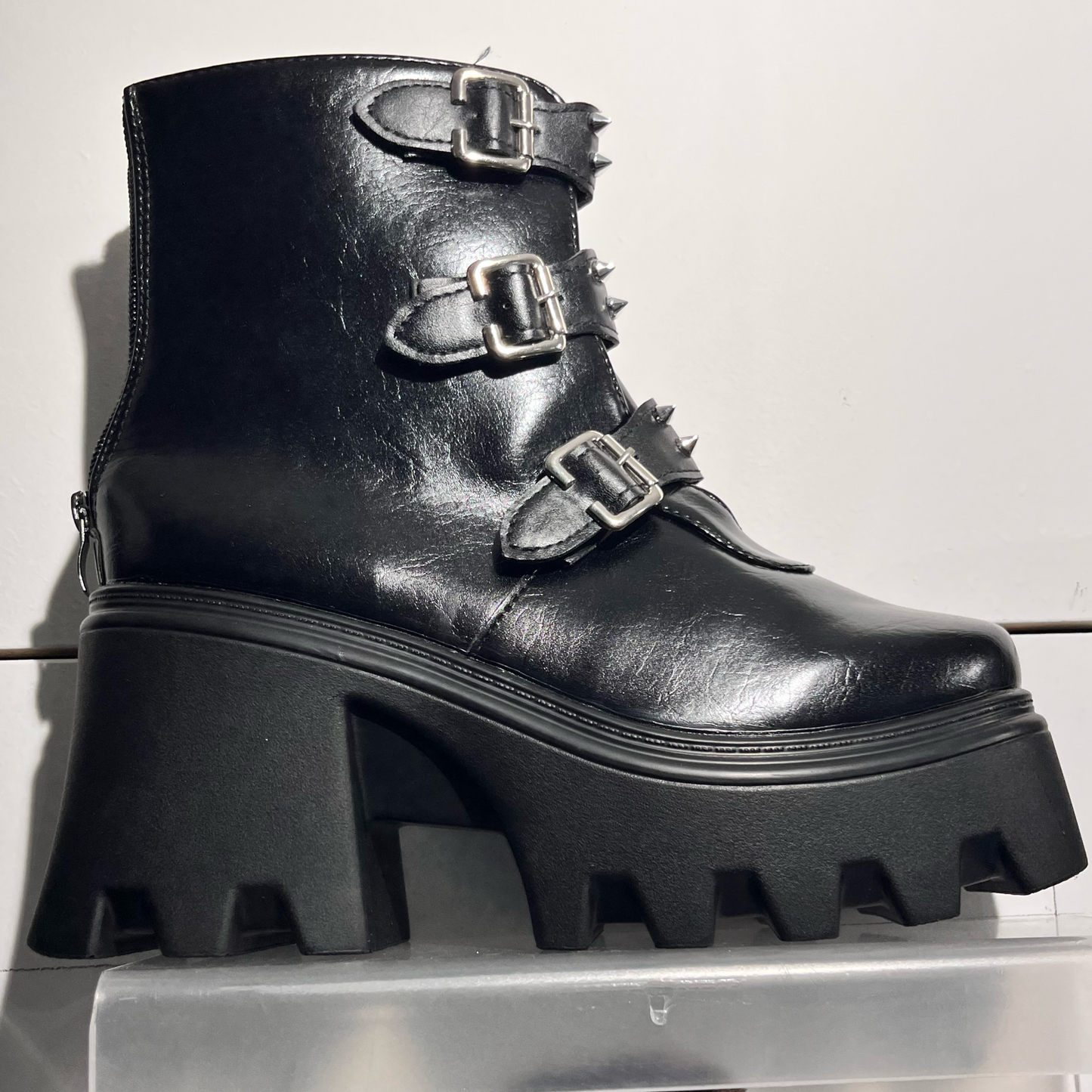Platform Spiked Boot
