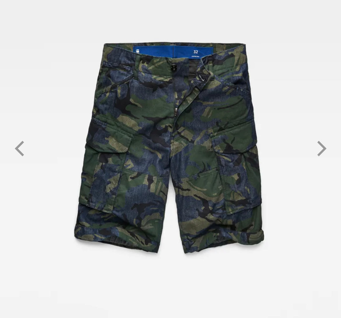 G-Star Raw G-star Shorts Rovic Relaxed 1/2 Length Camo Shorts