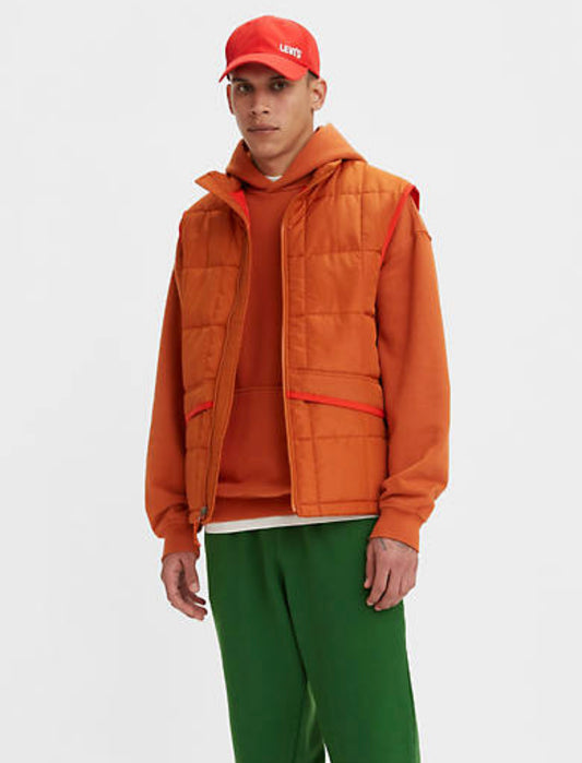 Levi's Gold Tab Puffer Vest - Orange/Red