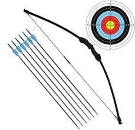 45 IN. ARCHERY BOW AND ARROW SET