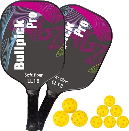Bullpickpro Graphite Pickleball paddles (2)