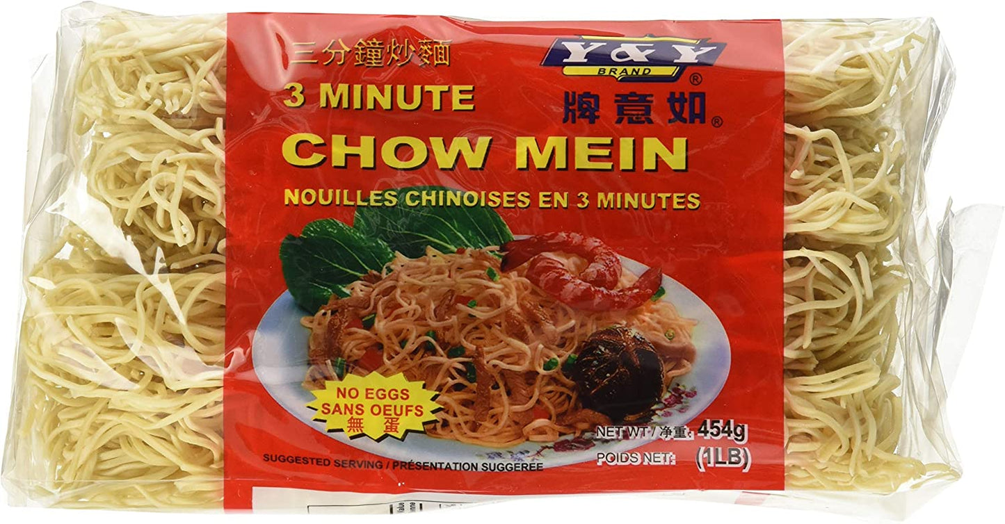 3 Min Chow Mein Noodles - 454g