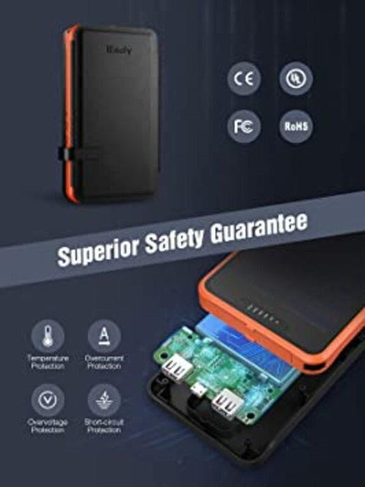 IEsafy 26800mAh Outdoor Solar Charger Solar Power