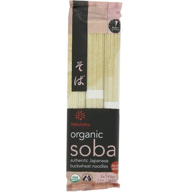 Hakubaku Organic Soba Buckwheat Noodles - 296g