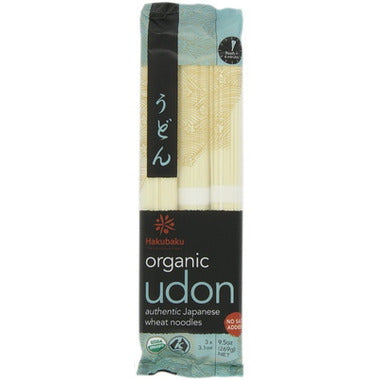 Hakubaku Organic Udon Whole Wheat Noodles - 296g